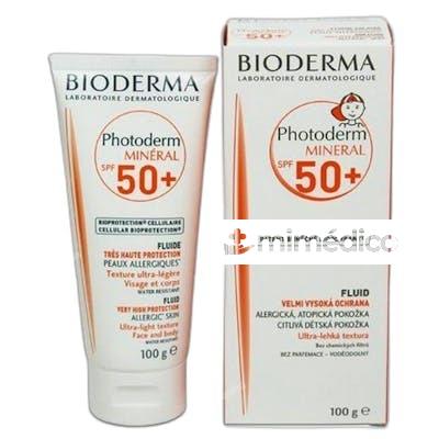 PHOTODERM MINERAL SPF50 FLUIDO 100 ML ALTA PROTECCION 100 BIODERMA