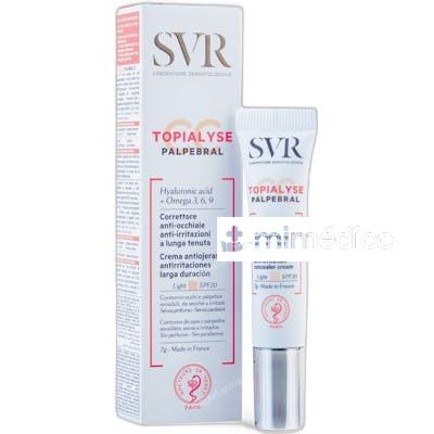 PALPEBRAL BY TOPIALYSE CREMA ANTIOJERAS SPF20 7 GR CLARO SVR