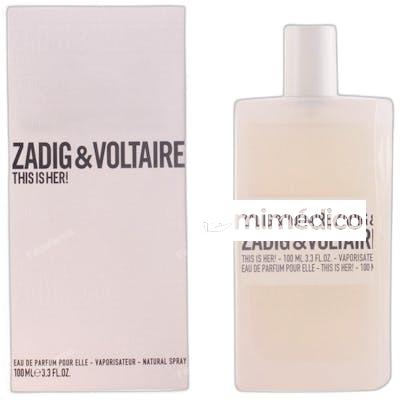 THIS IS HER EAU DE PARFUM VAPORIZADOR 100 ML ZADIG VOLTAIRE