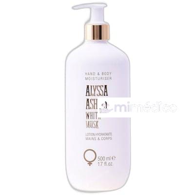 WHITE MUSK LOTION HYDRATANTE 500 ML ALYSSA ASHLEY