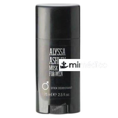 MUSK FOR MEN DESODORANTE STICK 75 ML NA ALYSSA ASHLEY