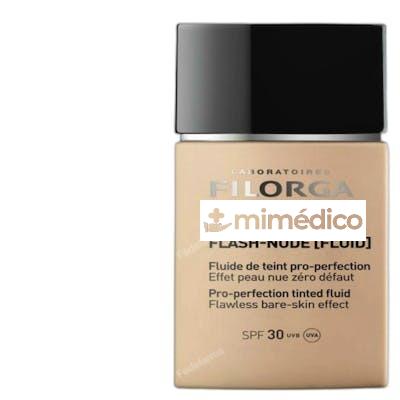 FLUIDO CON COLOR DOBLE ACCION SPF30 NUDE 03 AMBER NA LABORATOIRES FILORGA