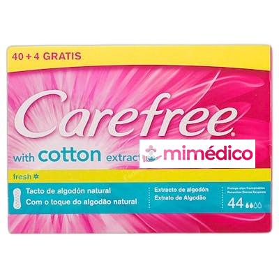 PROTECTOR TRANSPIRABLE FRESH 44 UDS 44 UNIDADES CAREFREE