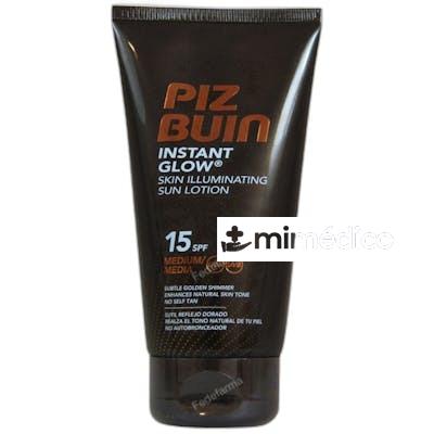 INSTANT GLOW LOCION SOLAR ILUMINADORA 150 ML SPF 15 PIZ BUIN