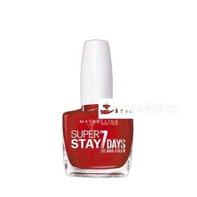 SUPERSTAY 7 DAYS GEL NAIL COLOR ESMALTE DE UNAS 10 ML 08 ROU MAYBELLINE
