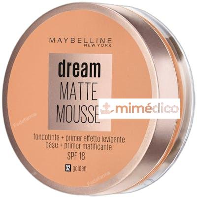 DREAM MATTE MOUSSE BASE DE MAQUILLAJE 32 GOLDEN MAYBELLINE