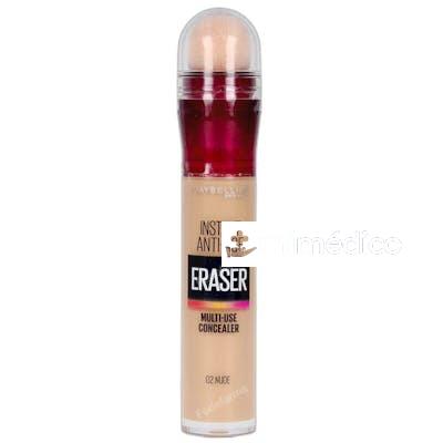 EL BORRADOR CORRECTOR DE OJOS INSTANT ANTI AGE 68 ML 02NUDE MAYBELLINE