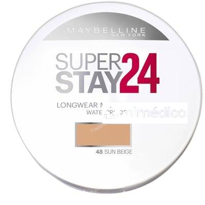 SUPERSTAY 24H POLVO COMPACTO 24HR 10 GR 48 SUN BEIGE MAYBELLINE