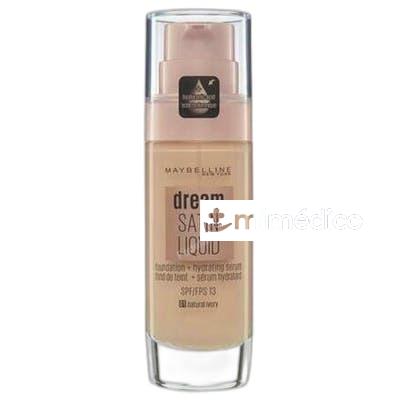 DREAM SATIN LIQUID BASE DE MAQUILLAJE 30 ML 01 NATURAL IVORY MAYBELLINE