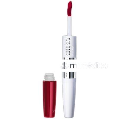SUPERSTAY 24H LABIAL LIQUIDO 9 ML 515 BLAZING RED MAYBELLINE