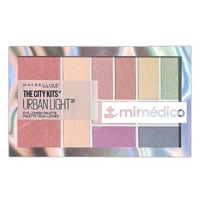 THE CITY KITS ALLINONE EYE CHEEK SOMBRA DE OJOS URBAN LIGHT MAYBELLINE