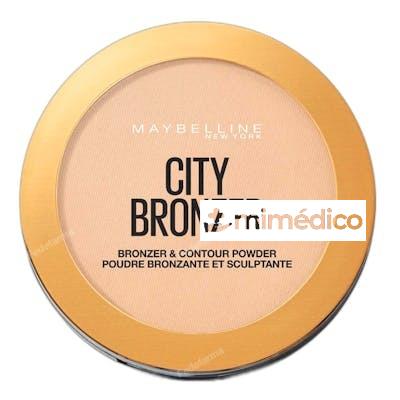 CITY BRONZER BRONCEADOR Y CONTORNO 8 GR 100 LIGHT COOL MAYBELLINE