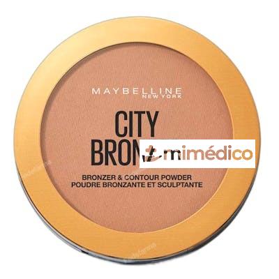 CITY BRONZER BRONCEADOR Y CONTORNO 8 GR 300 DEEP COOL MAYBELLINE