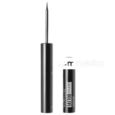 TATTOO STUDIO LIQUID INK DELINEADOR DE OJOS 710 INKED BLACK MAYBELLINE