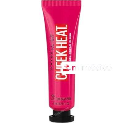 CHEEK HEAT GELCREAM COLORETE 10 ML 25 FUCHSIA SPARK MAYBELLINE