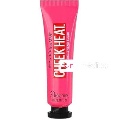 CHEEK HEAT GELCREAM COLORETE 10 ML 20 ROSE FLUSH MAYBELLINE