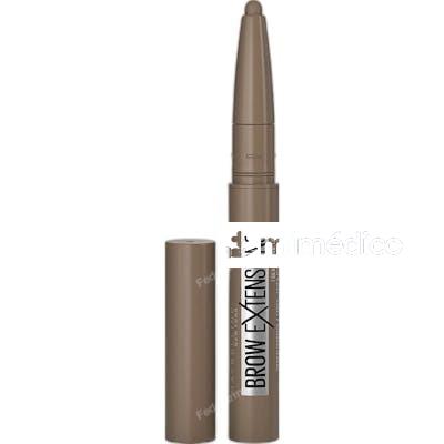BROW EXTENSIONS CRAYON POMADA DE CEJAS 02 SOFT BROWN MAYBELLINE