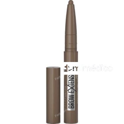 BROW EXTENSIONS CRAYON POMADA DE CEJAS 04 MEDIUM BROWN MAYBELLINE