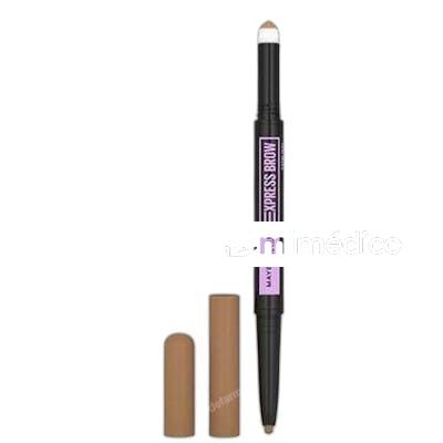 EXPRESS BROW SATIN DUO LAPIZ DE CEJAS 2 EN 1 071 GR 001 DARK MAYBELLINE