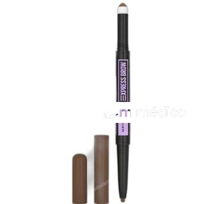 EXPRESS BROW SATIN DUO LAPIZ DE CEJAS 2 EN 1 071 GR 002 MEDI MAYBELLINE