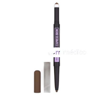 EXPRESS BROW SATIN DUO LAPIZ DE CEJAS 2 EN 1 071 GR 025 BRUN MAYBELLINE