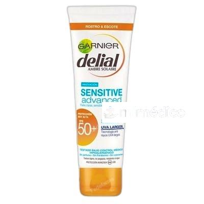 SENSITIVE ADVANCED CREMA PARA ROSTRO Y ESCOTE SPF 50 50 ML N DELIAL