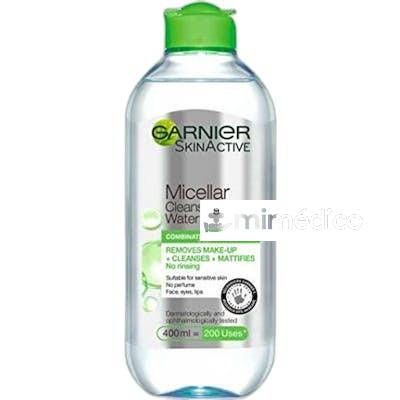 AGUA MICELAR SKINACTIVE PARA PIELES MIXTAS SENSIBLES 400 ML GARNIER