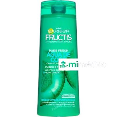 CHAMPU FORTIFICANTE PURE FRESH AGUA DE COCO 360 ML 360 ML FRUCTIS