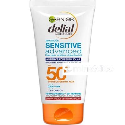 SENSITIVE ADVANCED CREMA ANTIEDAD SPF 50 100 ML 50 ML DELIAL