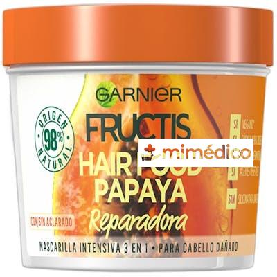 FRUCTIS HAIR FOOD MASCARILLA PAPAYA 390 ML 390 ML FRUCTIS