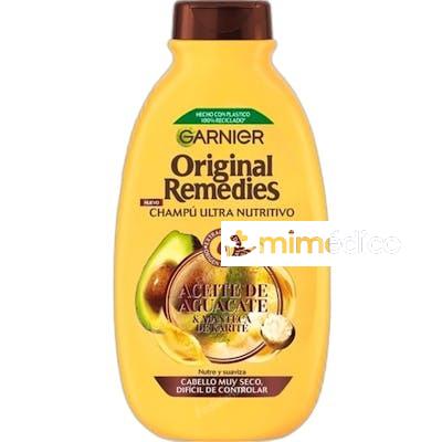 ACEITE DE AGUACATE Y KARITE CHAMPU 300 ML ORIGINAL REMEDIES
