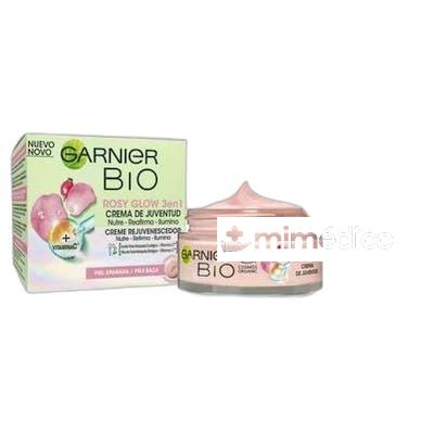 BIO ROSY GLOW CREMA DE JUVENTUD 3 EN 1 50 ML NA GARNIER