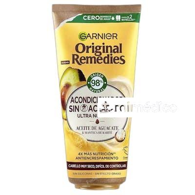 AGUACATE KARITE ACONDICIONADOR SIN ACLARADO 200 ML NA ORIGINAL REMEDIES