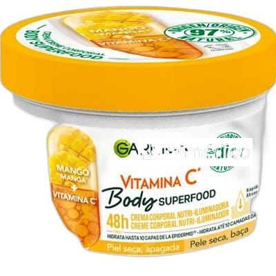 BODY SUPERFOOD CREMA CORPORAL NUTRI ILUMINADORA 380 ML 380 M GARNIER