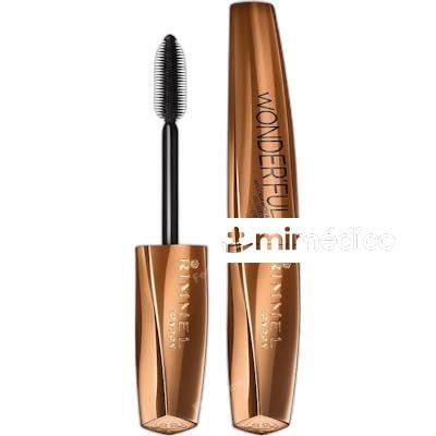 WONDERFULL WITH ARGAN MASCARA 001 BLACK NA RIMMEL LONDON