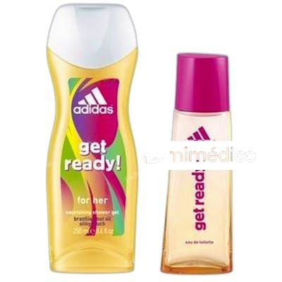 WOMAN GET READY PACK COLONIA 50 ML V GEL 250 ML NA ADIDAS