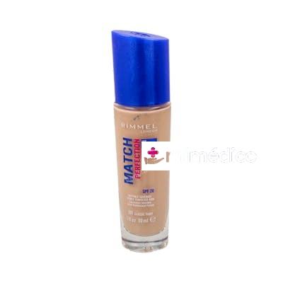 BASE DE MAQUILLAJE MATCH PERFECTION SPF20 30 ML 101 CLASSIC RIMMEL LONDON