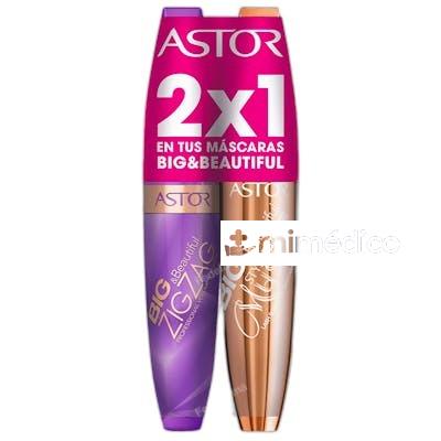 PACK DE MASCARA DE PESTANAS BIG AND BEAUTIFUL ZIGZAG 2 DE PI ASTOR