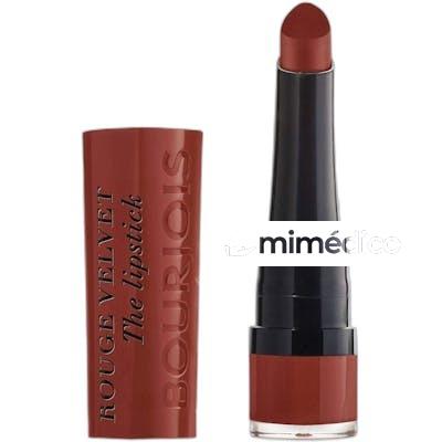 ROUGE VELVET BARRA DE LABIOS 24 GR 12BRUNETTE BOURJOIS PARIS