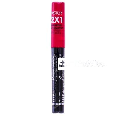VOLUME DEFINER AUTOMATIC EYE LINER BLACK 2X1 NA ASTOR