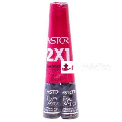 EYE ARTIST LIQUID EYE LINER WATERPROOF 90 BLACK 2X1 NA ASTOR