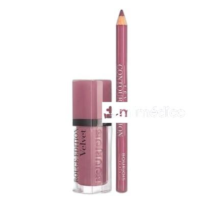 ROUGE EDITION VELVET LABIAL LIQUIDO 77 ML 1 PIEZA 14 PLUM P BOURJOIS PARIS