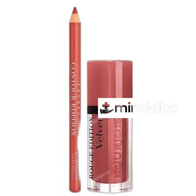 ROUGE EDITION VELVET LABIAL LIQUIDO 77 ML 1 PIEZA 07 NUDE I BOURJOIS PARIS