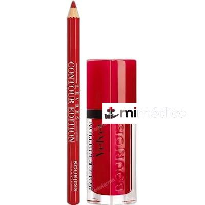 ROUGE EDITION VELVET LABIAL LIQUIDO 77 ML 1 PIEZA 01 PERSON BOURJOIS PARIS
