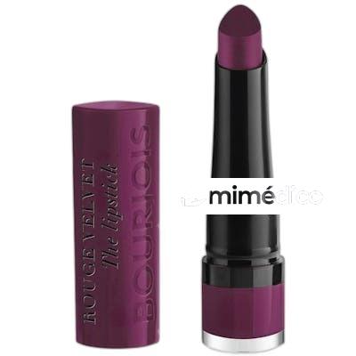 ROUGE VELVET BARRA DE LABIOS 24 GR 20 PLUM ROYAL BOURJOIS PARIS