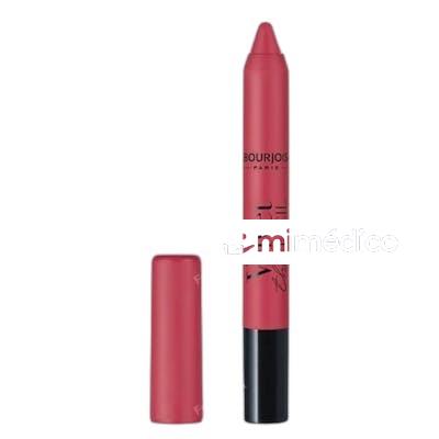 VELVET THE PENCIL MATT BARRA DE LABIOS 3 GR 007ROSE STORY BOURJOIS PARIS