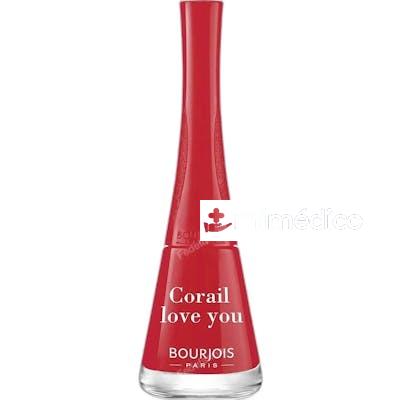 1 SECONDE ESMALTE DE UNAS 9 ML 030CORAIL LOVE YOU BOURJOIS PARIS