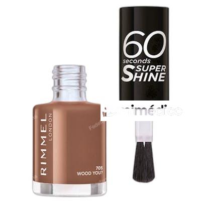 60 SEGUNDOS SUPER SHINE 705 WOOD YOU NA RIMMEL LONDON