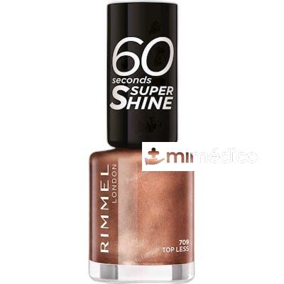 ESMALTE DE UNAS 60 SECONDS SUPER SHINE 709TOP LESS RIMMEL LONDON