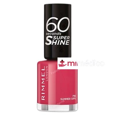 ESMALTE DE UNAS 60 SECONDS SUPER SHINE 715SUMMER SIPS RIMMEL LONDON